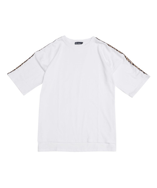 MinoriTY（マイノリティ）の「メンズ5分袖ラインテープTシャツ（Tシャツ/カットソー・メンズ・ホワイト系その他/ブラック系その他/ホワイト系その他2/ブラック系その他2・M/L）」の11枚目の写真