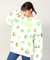 PUNYUS | フード総柄スウェット(スウェット)