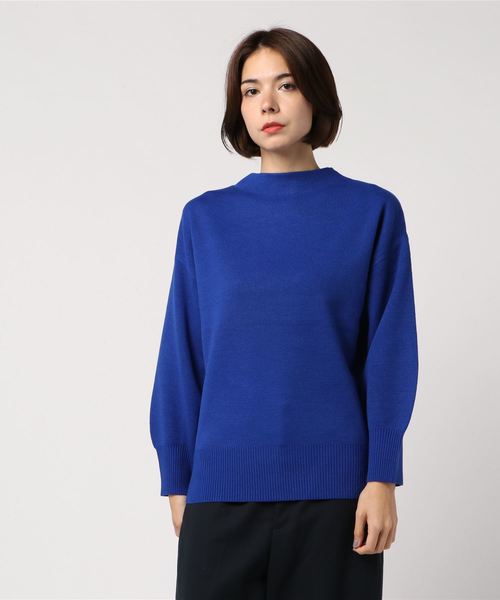 RIVE DROITE（リヴドロワ）の「フォルムニット（ニット/セーター・レディース・ネイビー/ブルー/アイボリー・FREE）」の3枚目の写真