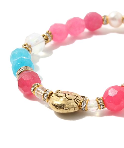 【まぁたんさま専用】ブレスレット＆1点限定五芒星＆1点限定クロスモチーフ 8mm玉】薔薇彫り水晶 聖母マリアのロザリオブレスレット - ロザリオ