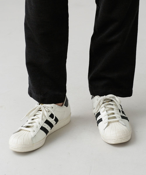 NANO universe（ナノユニバース）の「ストライプウールタックテーパードパンツ（スラックス・メンズ・ブラック/ブラウン・SMALL/MEDIUM/LARGE）」の7枚目の写真