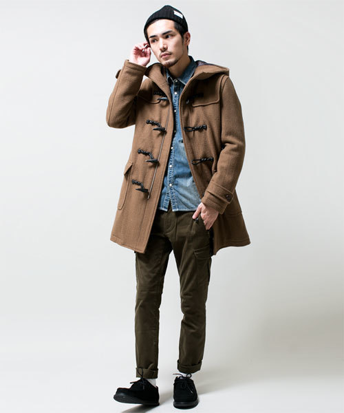 NANO universe（ナノユニバース）の「9ozヴィンテージデニムSH（シャツ/ブラウス・メンズ・サックスブルー/インディゴブルー・X-LARGE/MEDIUM/SMALL/LARGE）」の6枚目の写真