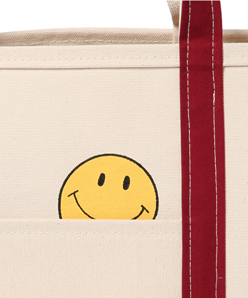 Ray BEAMS（レイビームス）の「JACKSON MATISSE×Ray BEAMS / 別注 smile トート（トートバッグ・レディース・グリーン/ネイビー/レッド系その他・ONE SIZE）」の11枚目の写真