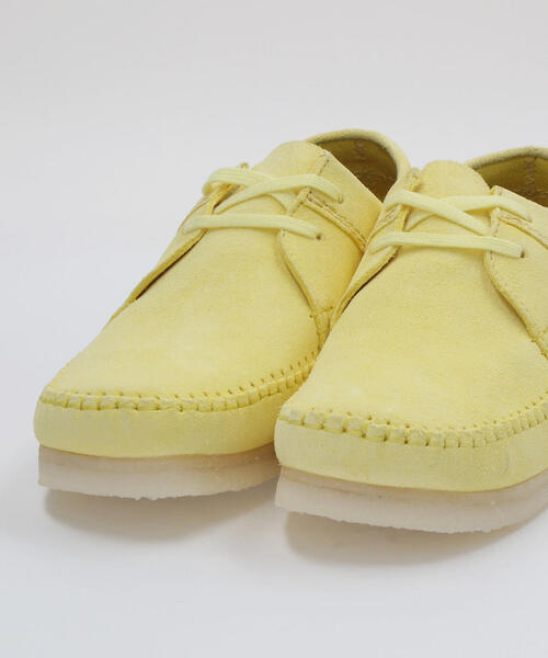 クラークス　WEAVER モカシン　ワラビー　　　イエロー　ブーツ　パドモア クラークスWEAVER モカシンワラビーイエローブーツパドモア