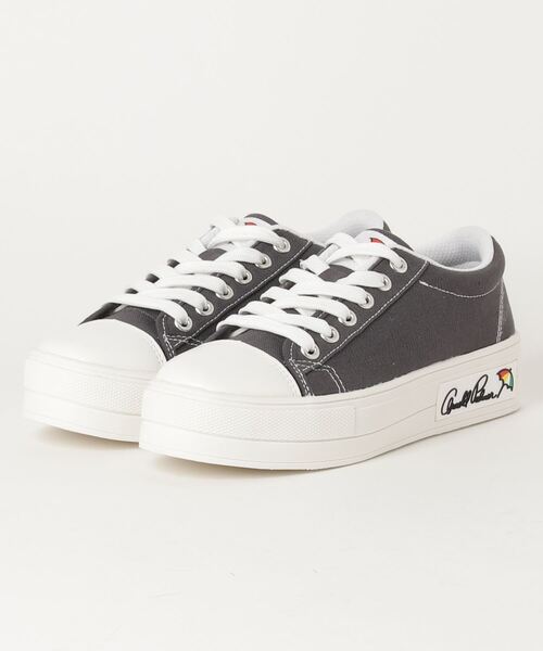 Arnold Palmer（アーノルドパーマー）の「☆BARNSsohostreet(バーンズソーホーストリート) 限定☆　GLENHAZEI 　AP003300（スニーカー・レディース・ホワイト/ライトブルー/ブラック/ブルー/インディゴブルー/ベージュ/グレー・22.5cm/23cm/23.5cm/24cm/24.5cm/25cm/25.0cm/24.0cm/23.0cm）」の4枚目の写真