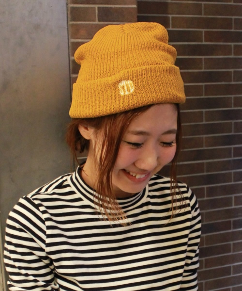 JOURNAL STANDARD（ジャーナルスタンダード）の「スタンダードビーニー #（ニットキャップ/ビーニー・メンズ・ブラック/グレー/カーキ/ネイビー/コバルトブルー/レッド/イエロー・FREE）」の7枚目の写真