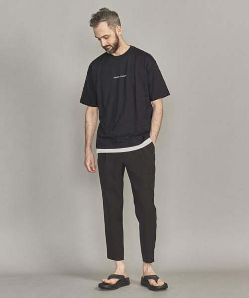 BEAUTY&YOUTH UNITED ARROWS（ビューティーアンドユースユナイテッドアローズ）の「【WEB限定】 by FREEDOM STANDARD ワイド Tシャツ -MADE IN JAPAN-（Tシャツ/カットソー・メンズ・ホワイト/ブラック・S/XL/L/M）」の6枚目の写真