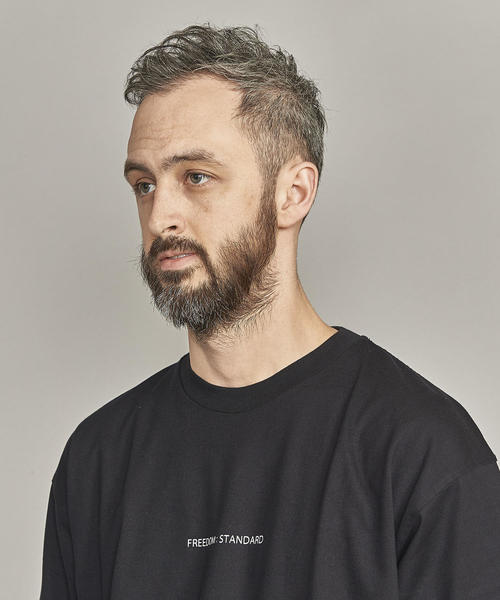 BEAUTY&YOUTH UNITED ARROWS（ビューティーアンドユースユナイテッドアローズ）の「【WEB限定】 by FREEDOM STANDARD ワイド Tシャツ -MADE IN JAPAN-（Tシャツ/カットソー・メンズ・ホワイト/ブラック・S/XL/L/M）」の7枚目の写真