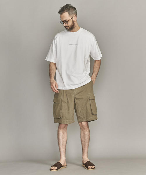 BEAUTY&YOUTH UNITED ARROWS（ビューティーアンドユースユナイテッドアローズ）の「【WEB限定】 by FREEDOM STANDARD ワイド Tシャツ -MADE IN JAPAN-（Tシャツ/カットソー・メンズ・ホワイト/ブラック・S/XL/L/M）」の10枚目の写真