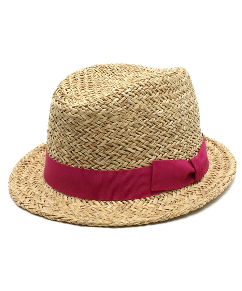 NANO universe（ナノユニバース）の「SORBATTI/Summer Hat（ハット・レディース・ネイビー/オフホワイト/ピンク/ブラック・FREE）」の4枚目の写真