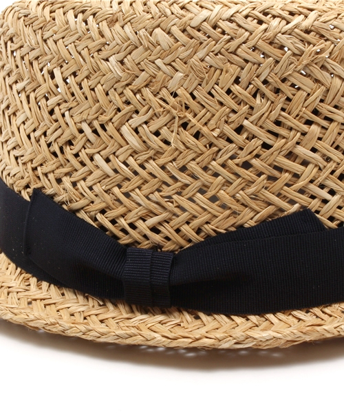 NANO universe（ナノユニバース）の「SORBATTI/Summer Hat（ハット・レディース・ネイビー/オフホワイト/ピンク/ブラック・FREE）」の7枚目の写真