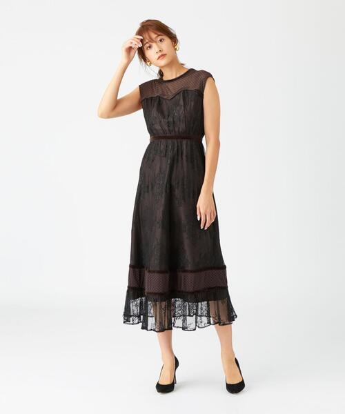 EMMEL REFINES（エメルリファインズ）の「P ドット/レース ベロア  