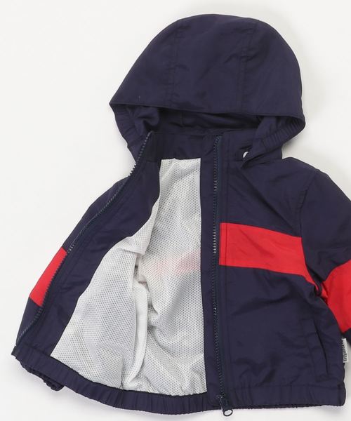 MAKE YOUR DAY（メイクユアデイ）の「【リンクコーデ】裏メッシュウィンドブレーカー■80～140cm（マウンテンパーカー・キッズ・ネイビー/ミント/ブラック/ピンク/イエロー・90/100/110/120/130/140/80）」の18枚目の写真