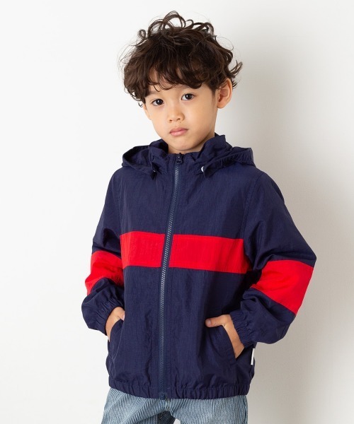 MAKE YOUR DAY（メイクユアデイ）の「【リンクコーデ】裏メッシュウィンドブレーカー■80～140cm（マウンテンパーカー・キッズ・ネイビー/ミント/ブラック/ピンク/イエロー・90/100/110/120/130/140/80）」の13枚目の写真