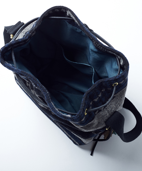 Another Edition（アナザーエディション）の「ae NTV SHLD（ショルダーバッグ・レディース・ネイビー/ライトピンク・ﾌﾘ-）」の11枚目の写真