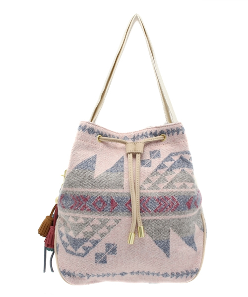 Another Edition（アナザーエディション）の「ae NTV SHLD（ショルダーバッグ・レディース・ネイビー/ライトピンク・ﾌﾘ-）」の15枚目の写真