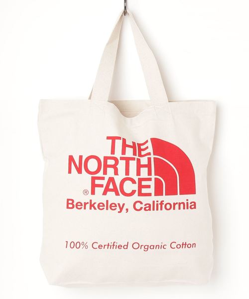 THE NORTH FACE（ザノースフェイス）の「THE NORTH FACE TNF Organic C Tote TNFオーガニックコットントート NM81971（ショルダーバッグ・レディース・ホワイト/ブラック/グレー/レッド/ブルー/グリーン・FREE）」の2枚目の写真