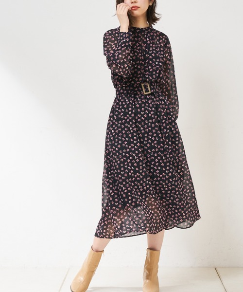 natural couture(ナチュラルクチュール)の「【WEB限定カラー有り】2WAYきれいめワンピース(ワンピース・レディース・モカ/ベージュ/ミント/その他1/その他2/その他3・FREE)」の5枚目の写真