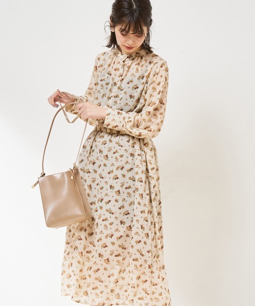 natural couture(ナチュラルクチュール)の「【WEB限定カラー有り】2WAYきれいめワンピース(ワンピース・レディース・モカ/ベージュ/ミント/その他1/その他2/その他3・FREE)」の18枚目の写真