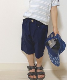 L.COPECK | [100-160]すーぱーのびのびカラーハーフ(その他パンツ)