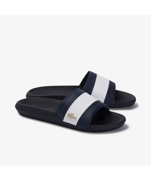 LACOSTE(ラコステ)の「メンズ CROCO SLIDE 120 3 US(スニーカー・メンズ・ネイビー/ホワイト・27.0cm/28.0cm/25.0cm/26.5cm)」の2枚目の写真