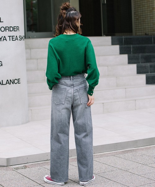 Munich(ミューニック)の「10イヤーストレッチブラックデニムパンツ(デニムパンツ・レディース・グレー・S/M/XS/XXS)」の11枚目の写真