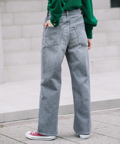 Munich(ミューニック)の「10イヤーストレッチブラックデニムパンツ(デニムパンツ・レディース・グレー・S/M/XS/XXS)」の8枚目の写真