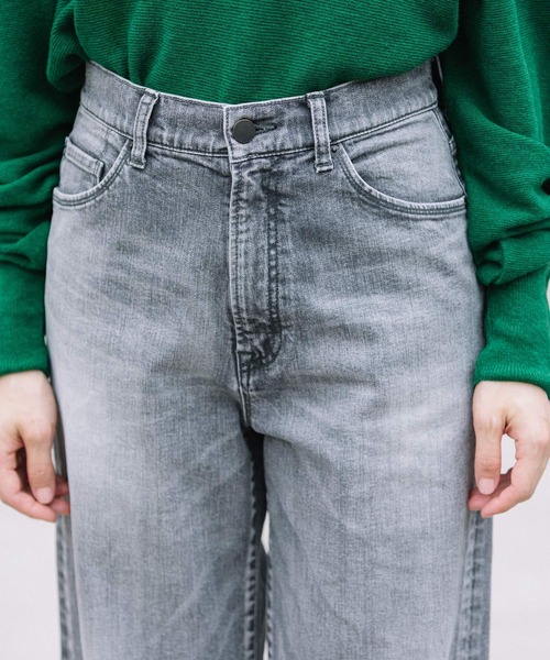 Munich(ミューニック)の「10イヤーストレッチブラックデニムパンツ(デニムパンツ・レディース・グレー・S/M/XS/XXS)」の7枚目の写真