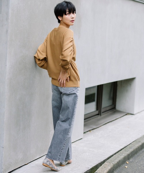 Munich(ミューニック)の「10イヤーストレッチブラックデニムパンツ(デニムパンツ・レディース・グレー・S/M/XS/XXS)」の21枚目の写真