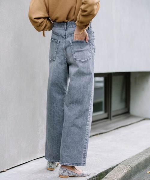 Munich(ミューニック)の「10イヤーストレッチブラックデニムパンツ(デニムパンツ・レディース・グレー・S/M/XS/XXS)」の17枚目の写真