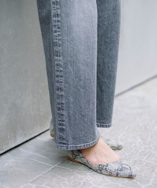 Munich(ミューニック)の「10イヤーストレッチブラックデニムパンツ(デニムパンツ・レディース・グレー・S/M/XS/XXS)」の13枚目の写真