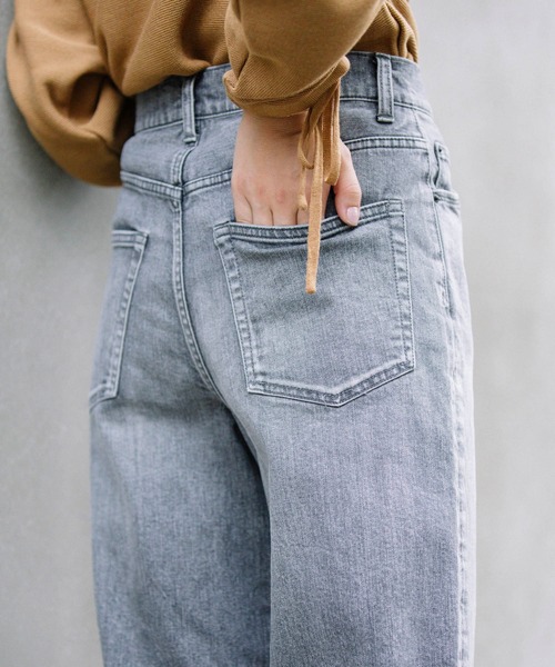 Munich(ミューニック)の「10イヤーストレッチブラックデニムパンツ(デニムパンツ・レディース・グレー・S/M/XS/XXS)」の14枚目の写真