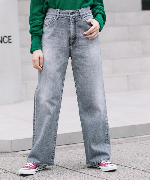 Munich(ミューニック)の「10イヤーストレッチブラックデニムパンツ(デニムパンツ・レディース・グレー・S/M/XS/XXS)」の10枚目の写真