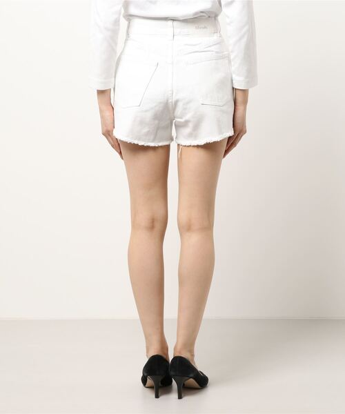 Afends（アフェンズ）の「W201330/AFENDS(アフェンズ)デニムショーツ（デニムパンツ・レディース・ホワイト・8）」の3枚目の写真