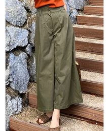 アシメウエストワイドパンツ