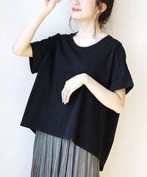 【汗が染みない ゆったりTシャツ】 汗しみない Tシャツ［ワイドシルエット］ 汗染み防止
