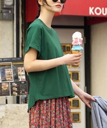 zootie（ズーティー）の「【汗が染みない ゆったりTシャツ】 汗しみない Tシャツ［ワイドシルエット］ 汗染み防止（Tシャツ/カットソー）」