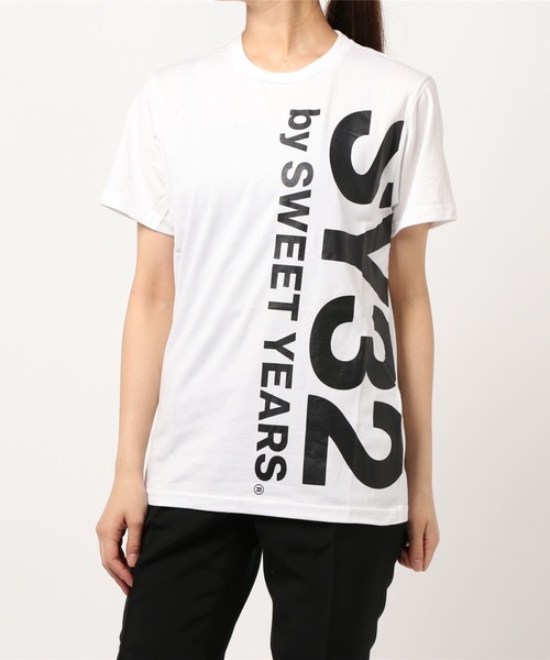 ギフトに最適★SY32 by SWEET YEARS VERTICAL LOGO TEE★半袖 VERTICAL LOGO TEE | ALL ITEMS | 【公式】SY32 by SWEET YEARS