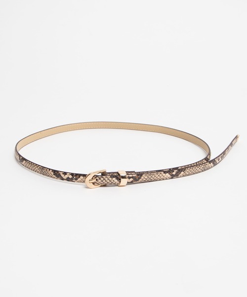 WEGO（ウィゴー）の「WEGO/ゴールドバックル細ベルト（ベルト・レディース・ブラウン/ブラック/その他1・FREE）」の10枚目の写真