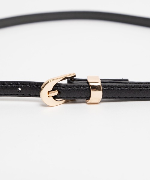 WEGO（ウィゴー）の「WEGO/ゴールドバックル細ベルト（ベルト・レディース・ブラウン/ブラック/その他1・FREE）」の15枚目の写真