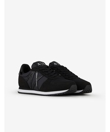 ARMANI EXCHANGE | 【A|Xアルマーニ エクスチェンジ】AXロゴ　レースアップナイロンスニーカー(スニーカー)
