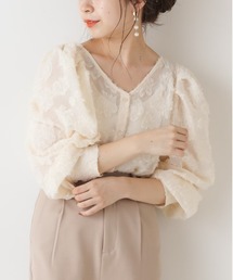 Chico | フロッキー花柄パワショルブラウス(シャツ/ブラウス)