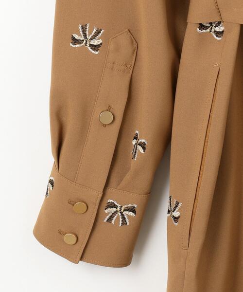 GRACE CLASS（グレースクラス）の「リボンモチーフシャツワンピース