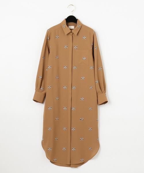 GRACE CLASS（グレースクラス）の「リボンモチーフシャツワンピース