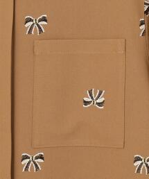 GRACE CLASS（グレースクラス）の「リボンモチーフシャツワンピース