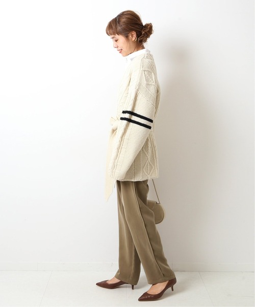 Spick & Span サテンイージーパンツ 38 追加》サテンイージーパンツ（その他パンツ）｜Spick and Span