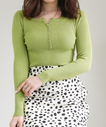 yuue' ( wear )（ユーイ）の「ヘンリーネックニットソー（ニット/セーター・レディース）」