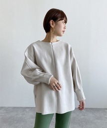 JEANASIS | アッシュクウールバルーンスリーブプルオーバー/922558(Tシャツ/カットソー)