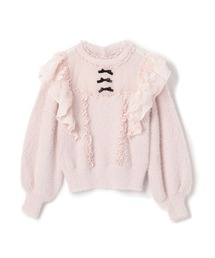 LODISPOTTO - mille fille closet ミルキースワンふわふわニット mille fille closet by LODISPOTTO（ミルフィーユクローゼット
