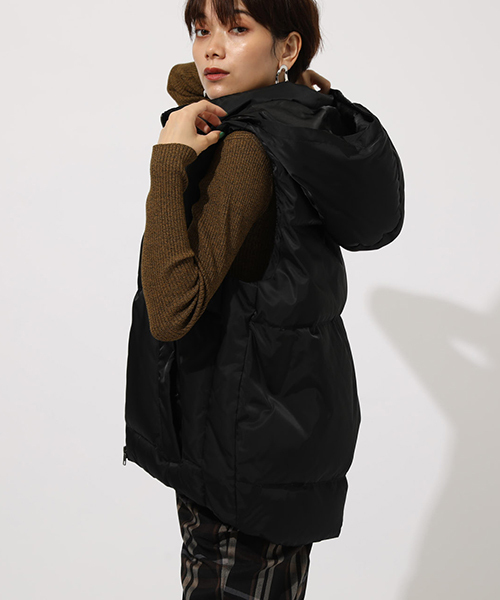 セール ブランド古着 ダウンベスト ダウンベスト Azul By Moussy アズールバイマウジー のファッション通販 Zozoused